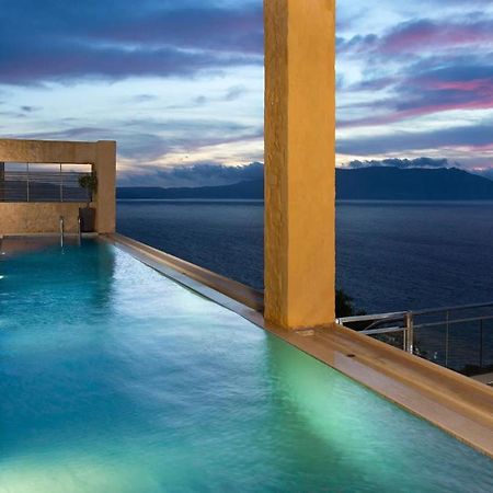 Beachfront Ravdoucha Epavlis Eleni Villa - Pool, Hot Tub, Gym, Sauna, Private Parking, Wifi Ханья Экстерьер фото