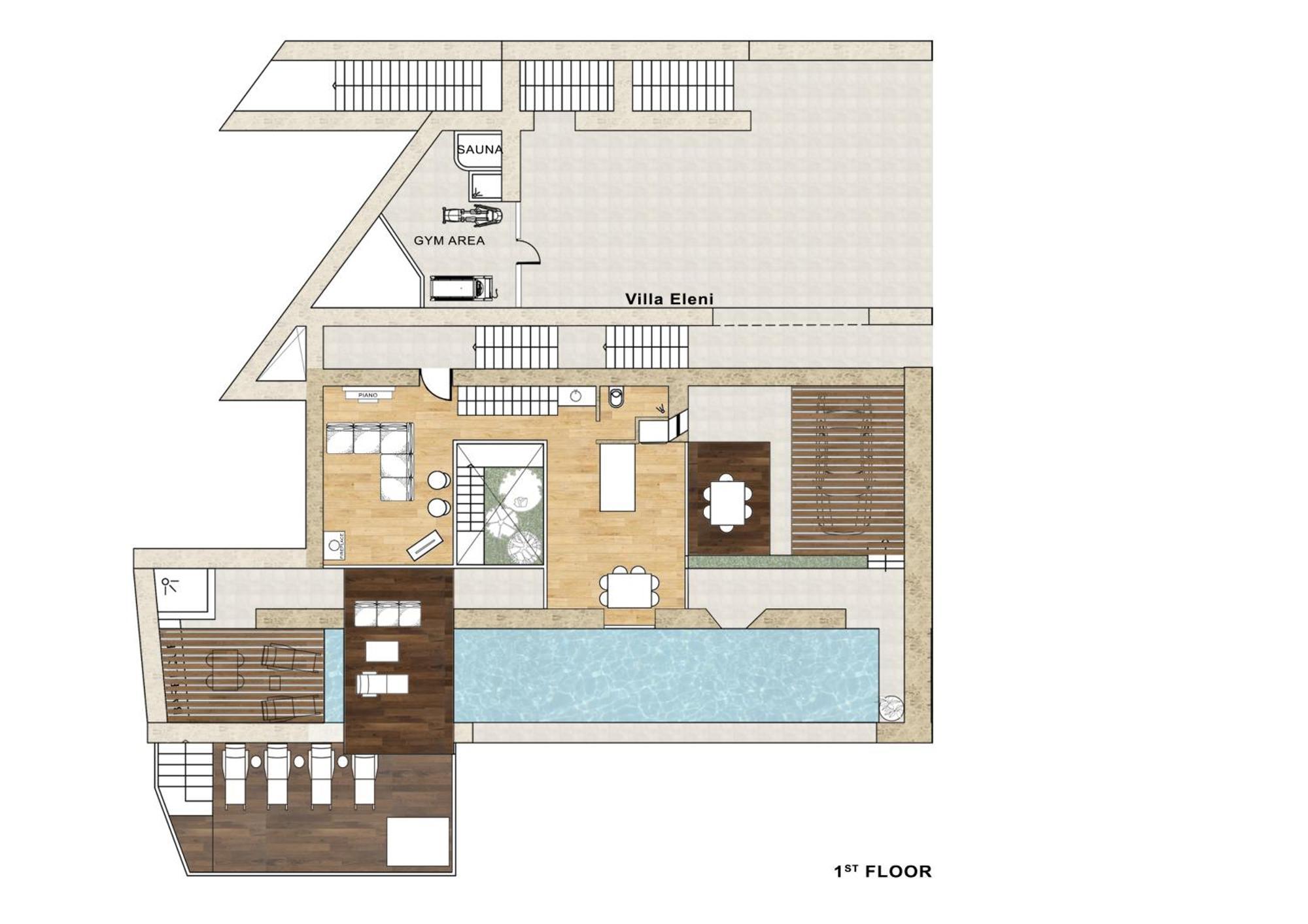 Beachfront Ravdoucha Epavlis Eleni Villa - Pool, Hot Tub, Gym, Sauna, Private Parking, Wifi Ханья Экстерьер фото