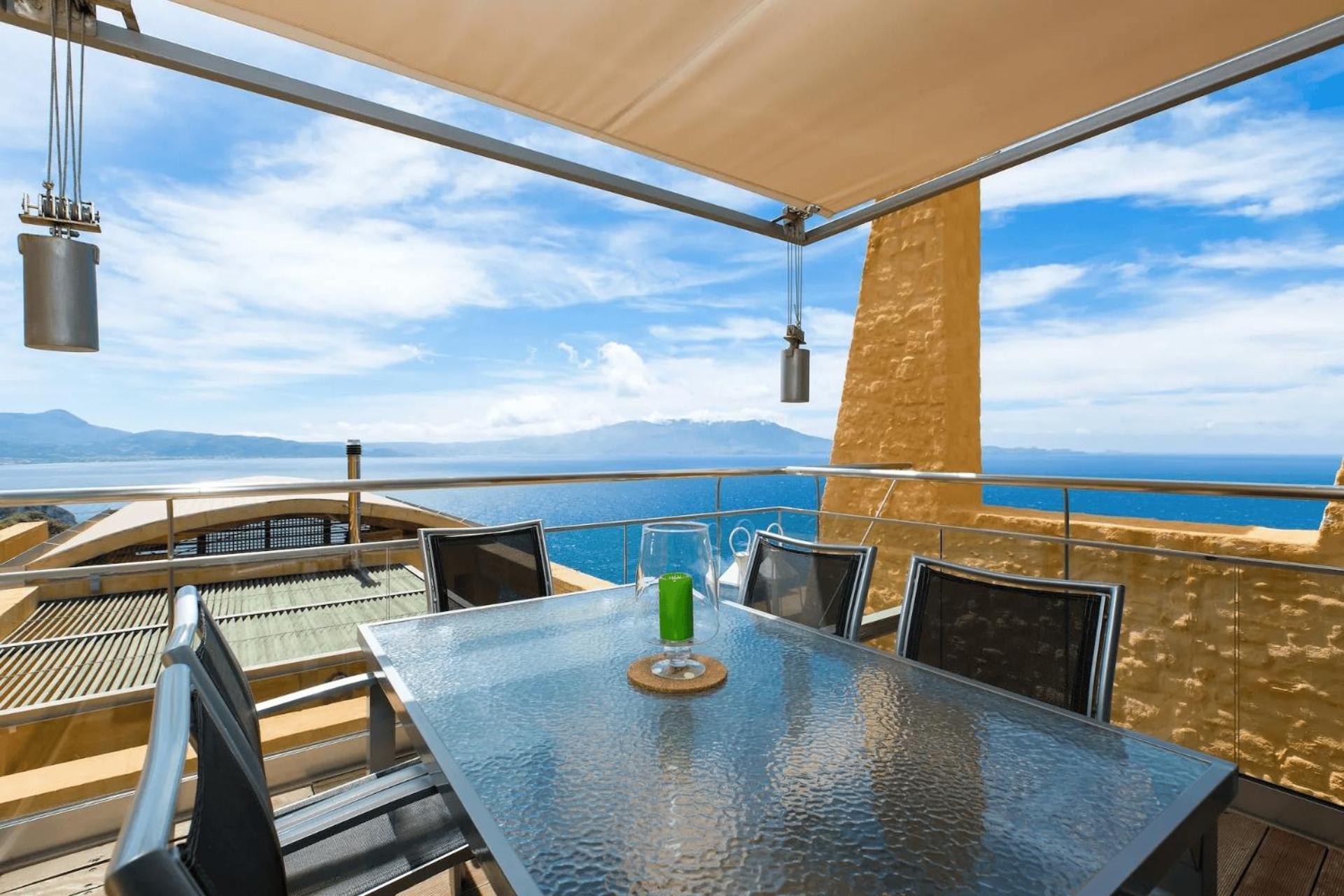 Beachfront Ravdoucha Epavlis Eleni Villa - Pool, Hot Tub, Gym, Sauna, Private Parking, Wifi Ханья Экстерьер фото